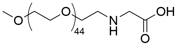 N-(mPEG-44) glycine N-(mPEG-44) glycine, monodisperse peg 2000, peg 2kda