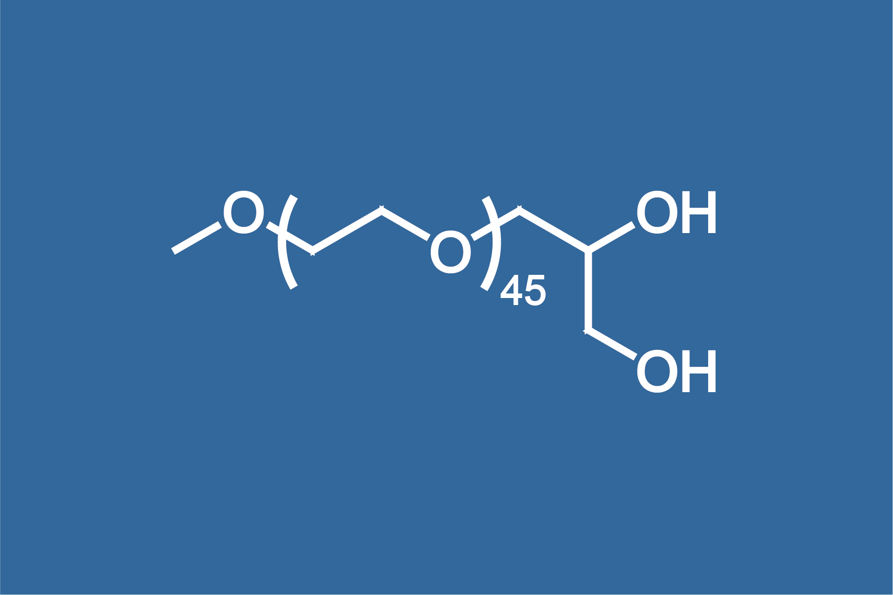 molecule of the mPEG-45 diol